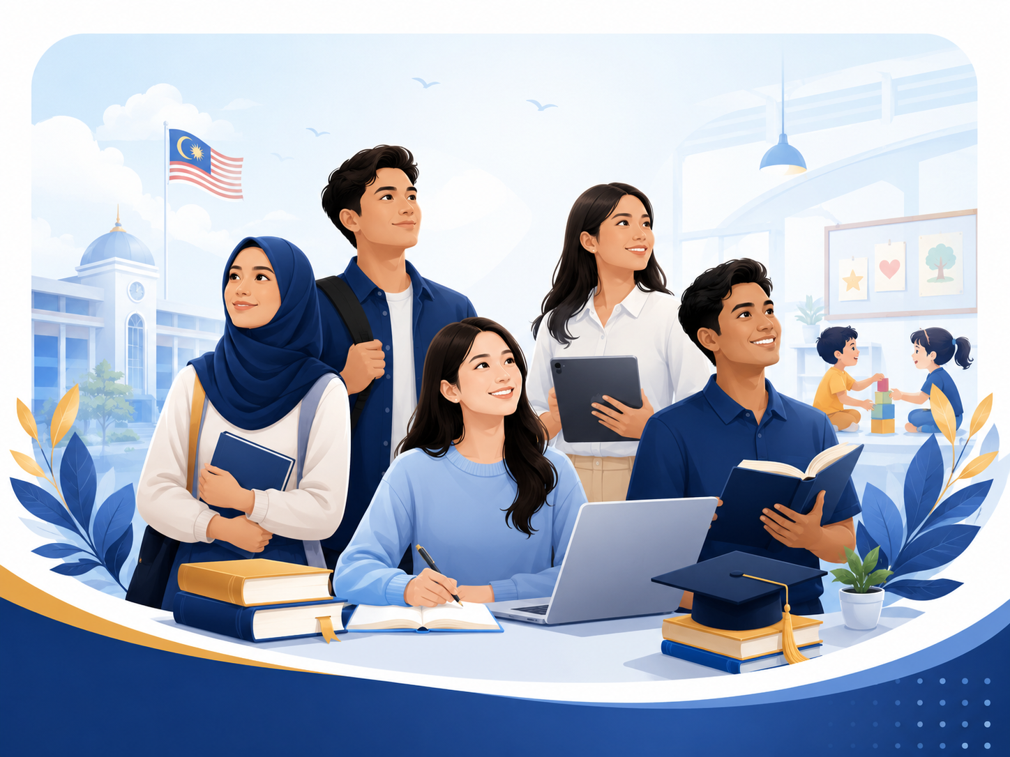 Pelajar yang mahu menjadi guru pendidikan awal kanak-kanak