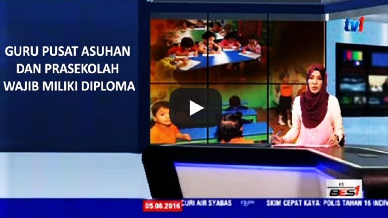 Guru Pusat Asuhan Dan Prasekolah Wajib Miliki Diploma